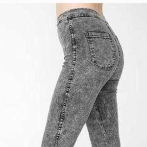 COPY - Black acid wash easy Jean